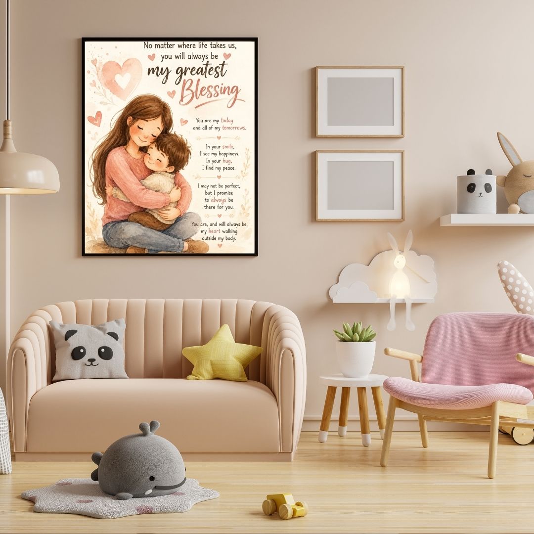 My Greatest Blessing – Framed Wall Art