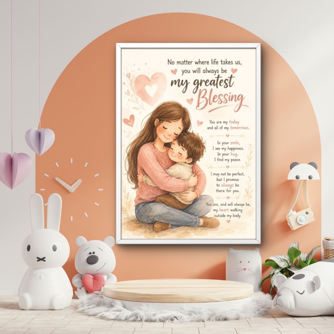 My Greatest Blessing – Framed Wall Art