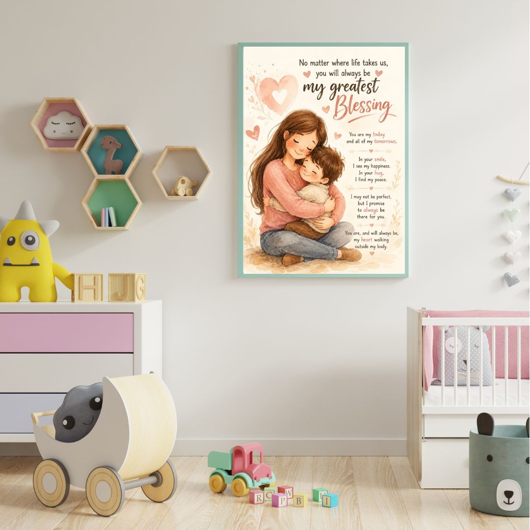 My Greatest Blessing – Framed Wall Art
