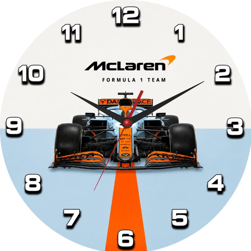 Formula Racing Wall Clock