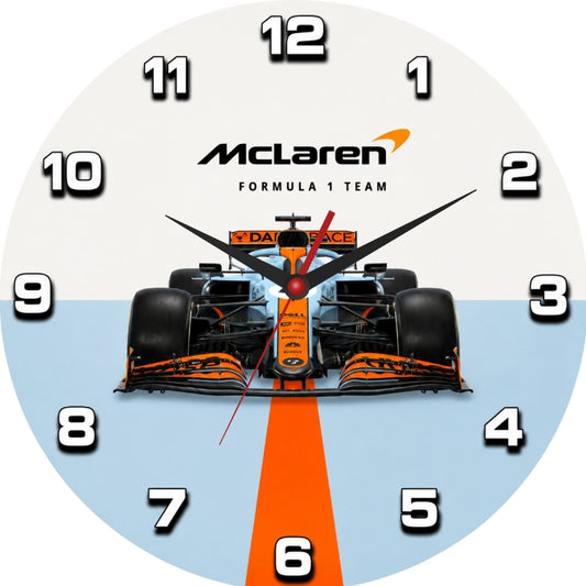 Formula Racing Wall Clock
